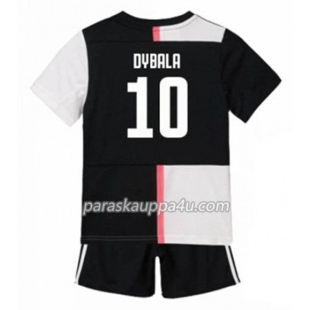 Juventus Paulo Dybala 10 Lasten Kotipelipaita 2019-2020 Lyhythihainen (+ shortsit)